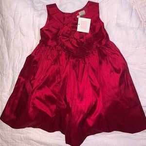 NWT Janie and jack silk dress size 18-24